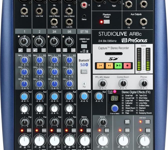 PreSonus StudioLive AR8c