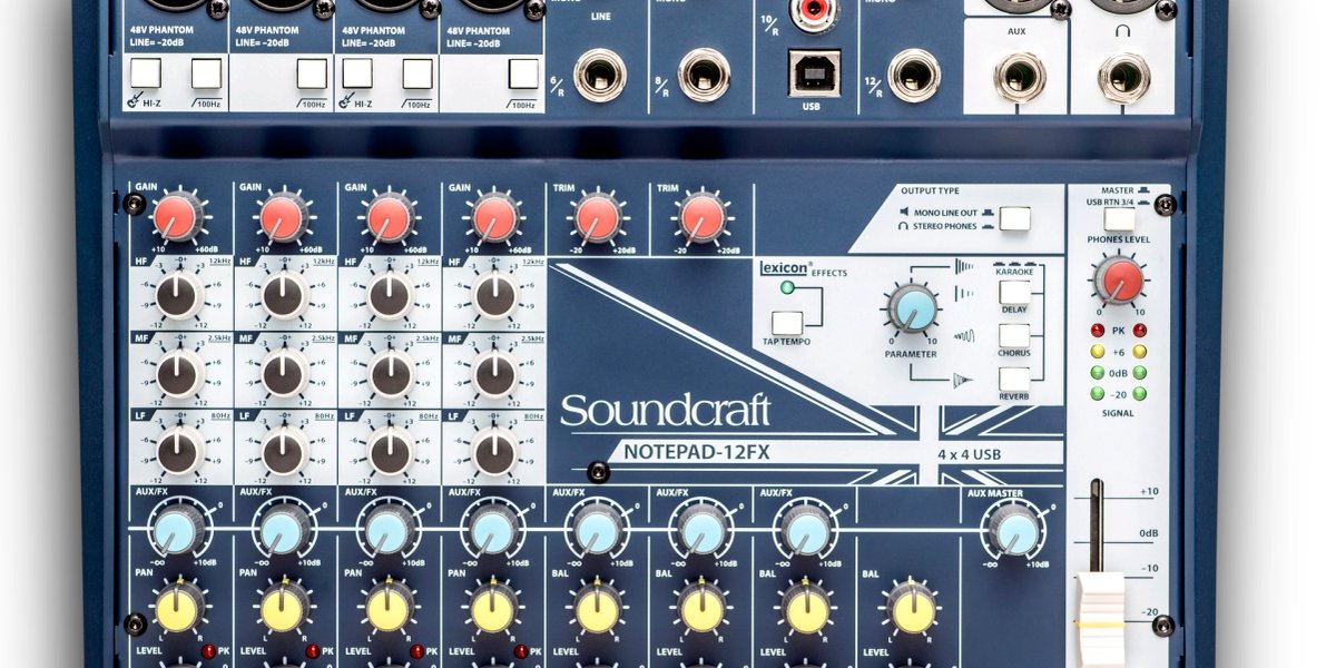 Soundcraft Notepad-12FX