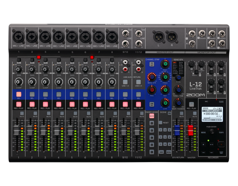 Zoom LiveTrak L-12